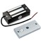ANWENGJ Electromagnetic Lock 130LBS 60KG Holding Force Electric Magnetic Door Lock 12V Fail Safe NC Mode for Access Control System