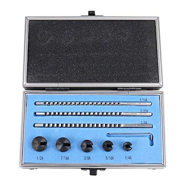 Accusize Industrial Tools No00 Hss Keyway Broach Precision Sets in Fitted Wooden Box 51000001