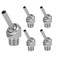 DCYCBTH Inclined HighPressure Cooling Nozzle 5PC Installation Thread 14 PT 103050mm 304 Material Suitable for CNC Machine Tools Lathe Water Spray Jet CoolingHTAP1430
