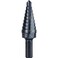 Klein Tools KTSB03 Step Drill Bit Double Fluted 3 14 to 34Inch with EasytoRead Markings and Targets 38Inch Hex Shank