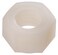 Hillman Hex Nut Nylon CorrosionResistant Electrical Mechanical 440 Coarse Thread White 60 Pack