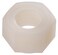 Hillman Hex Nut Nylon CorrosionResistant Electrical Mechanical 440 Coarse Thread White 60 Pack