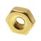 PRIME-LINE PrimeLine 9074021 Machine Screw Hex Nuts 632 Solid Brass 50 Pack
