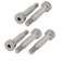uxcell 5pcs 304 Stainless Steel Hex Socket Shoulder Bolt 6mm Shoulder Dia 20mm Shoulder Length M5 Thread