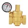 LiebeWH Water Pressure Regulator 1 inch DN25 Brass Pressure Reducing Valve Adjustable for RV and Household Water System