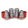 Summit Hydraulics 34 SAE Skid Steer Compatible with Bobcat Flat Face Hydraulic Quick Connect CouplersCouplings Set wDust Caps 2 Sets