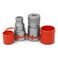 Summit Hydraulics Flat Face Hydraulic Quick Connect Coupler Set 12 SAE 3416 ORB Thread