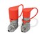 Summit Hydraulics 90 Degree Flat Face Skid Steer Hydraulic Quick Connect Coupler Set 38 JIC Male Thread