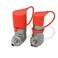 Summit Hydraulics 90 Degree Flat Face Skid Steer Hydraulic Quick Connect Coupler Set 38 JIC Male Thread