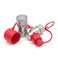 CEKER 34 NPT Skid Steer Bobcat Flat Face Hydraulic Coupler ISO 16028 Hydraulic Quick Connect Disconnect Coupling