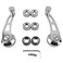 Tbest Car Window Handle 2PCS Car Auto Window Crank Handle Set Car Accessory for Older Window Handle Crank Window Crank Handle Crank Window Handles