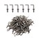 IDEALSV 100 Pcs 12 Small L Shaped Screw in Right Angle Hooks Square Bend Hook Jewelry Hooks Silver