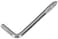 Hardware Essentials 320498 0080inch x 1inch 100 Pack Square Bend Hook 0080 Inch x