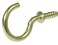 Hillman The Group 41854 Cup Hooks 34Inch Brass 50Pack