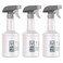 MR.SIGA MRSIGA 16 oz Empty Plastic Spray Bottles for Cleaning Solutions Heavy Duty Household Reusable Spray Bottles with Measurements and Adjustable Leak Proof Nozzle 3 Pack