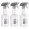 MR.SIGA MRSIGA 16 oz Empty Plastic Spray Bottles for Cleaning Solutions Heavy Duty Household Reusable Spray Bottles with Measurements and Adjustable Leak Proof Nozzle 3 Pack