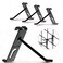 NACETURE Double Gridwall Hooks 24 Pcs Display Hooks for Grid Wall Panel Grid Wall Hooks 4 inch with Extra Hook On The Bottom Durable Peg Hook Wall Grid Panel Hooks for Hanging Retail Gridwall Accessor