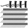 Polmart Heavy Duty 8 GridwallGrid Panel Hooks Black 96Pack 8inch