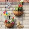 NACETURE Gridwall Hooks 16 Pcs Display Hook for Grid Wall Panel Grid Hooks with Extra Hanger On The Bottom Durable Wall Panel for Hanging Retail