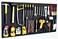 WALLPEG Pegboard Garage Organizer Kit 48 Wide Wall Mounted Peg Board Panels with 36 Locking Hooks Tool Garage Organization System Fits Standard 14 Pegboard