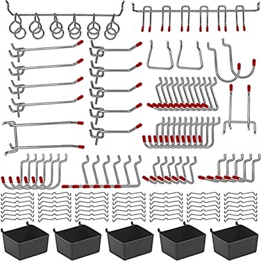 WEN Workbench Pegboard Accessory Kit 114Piece WB114A