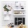 RIVTUN WallMounted Pegboard Kit 252 x 252 Organizer Panel Large CostEffective NailFree Installation White