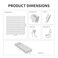 SHGJSOFT SHGJSOFT Peg Board Wall Organizer Panels 22pcs Includes 4 White Pegboards Accessories Plastic Pegboard for HomeOffice Craft Room Gaming Setup 2424 Wall Mount Display Pegboard Panel Kits