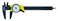 General Tools 145 6Inch Plastic Dial Caliper Thousandths Reading