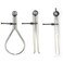 Big Horn 19053C 3 Pieces 8Inch Spring Caliper Divider Set