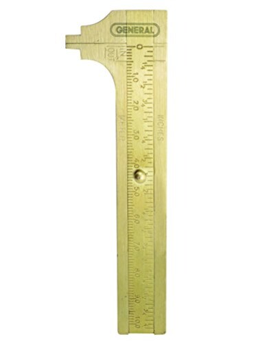 General Tools 133ME Brass Caliper 4