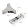 Walfront 51pcs Thread Pitch Set Screw Thread Measuring Tool for InternalExternal Thread Stainless Steel America SAE51pcs