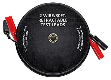 Cal-Hawk Cal Hawk Tools 2 Wire 30 Retractable Test Leads 18 Gauge