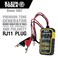 Klein Tools VDV500063 Wire Tracer Tone Generator Continuity Tester for Ethernet Internet Telephone Speaker Coax Video and Data Cables RJ45 RJ11 RJ12
