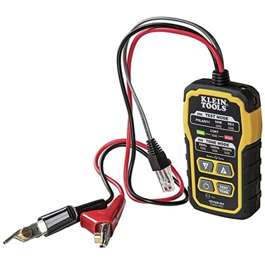 Klein Tools VDV500063 Wire Tracer Tone Generator Continuity Tester for Ethernet Internet Telephone Speaker Coax Video and Data Cables RJ45 RJ11 RJ12