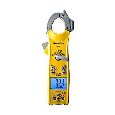Fieldpiece SC440 True RMS Clamp Meter with Temperature Inrush Current Capacitance and Backlight