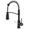 GIMILI Matte Black Touchless Kitchen Sink Faucet with Pull Down Sprayer Motion Sensor Smart Activated HandsFree Single Handle Kitchen Faucet