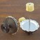 Trick Concepts Pair of Ember Silver Fire Palm Torches for Fire Dancing and Flow By