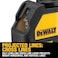 DEWALT Line Laser SelfLeveling Cross Line Red Beam DW088K