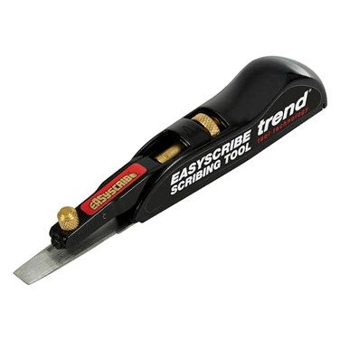 Trend EasyScribe Scribing Tool Accurate Scribing Solution for Carpenters Joiners Tilers Kitchen Shop Fitters ESCRIBE Black