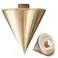 WEDO NonSparking Plumb BobHanging Wire HammerHigh Precision Vertical Building Measuring ToolBeryllium CopperNonmagneticSize 59 50mmIdeal for Straight Level TestBAMFM Certificate