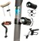 Ergoactives,LLC LightBaum 2G LED Flashlight for Canes Crutches Walkers Universal ClipOn Mount Adjustable Angle Helps Prevent Nighttime Falls Battery Powered Easy Install on Any Mobility Device