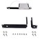 RhymKawa Antenna Distributor Bracket Hardware Kit for Mounting Shuer SLX4 SLXD4 Wireless Microphone Single Receiver on 19 Audio Rack Case for 1 Receiver