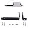 RhymKawa Antenna Distributor Bracket Hardware Kit for Mounting Shuer SLX4 SLXD4 Wireless Microphone Single Receiver on 19 Audio Rack Case for 1 Receiver
