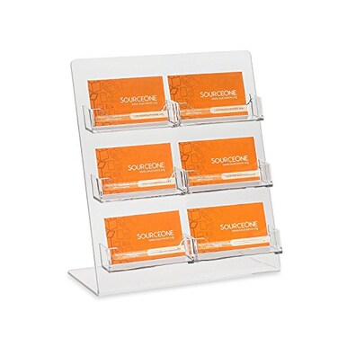 Source One Premium Counter Top Business Card HolderGift Card Display