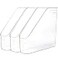 Youngever 3 Pack File Folder Bin Storage Plastic File Folder Bin Organizer with Handle