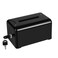 Polmart Tip Donation Suggestion Business Card Collection Box with Lock Black