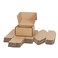 PHAREGE 6x4x3 inch Shipping Boxes Bulk 25 Pack Brown Tab Lock Tuck Top Mailer Boxes for Packaging Small Business Small Cardboard Gift Boxes for Wrapping Mailing Presen