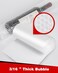 Pacific Mailer 2Pack Bubble Cushioning Wrap Rolls 316 x 17 x 72 ft Total Perforated 12 20 Fragile Stickers for Shipping Packaging Mailing