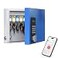 WeHere 16Key Key Lock Box Wall MountSmart Key Cabinet with App Keypad Bluetooth WiFi Unlock Sold Separately Key Organizer for Home Access Log Tracking Key Management System for Small Office