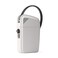 SAFEGO Portable IndoorOutdoor Lock Box Safe with Key and Combination Access Compact White
